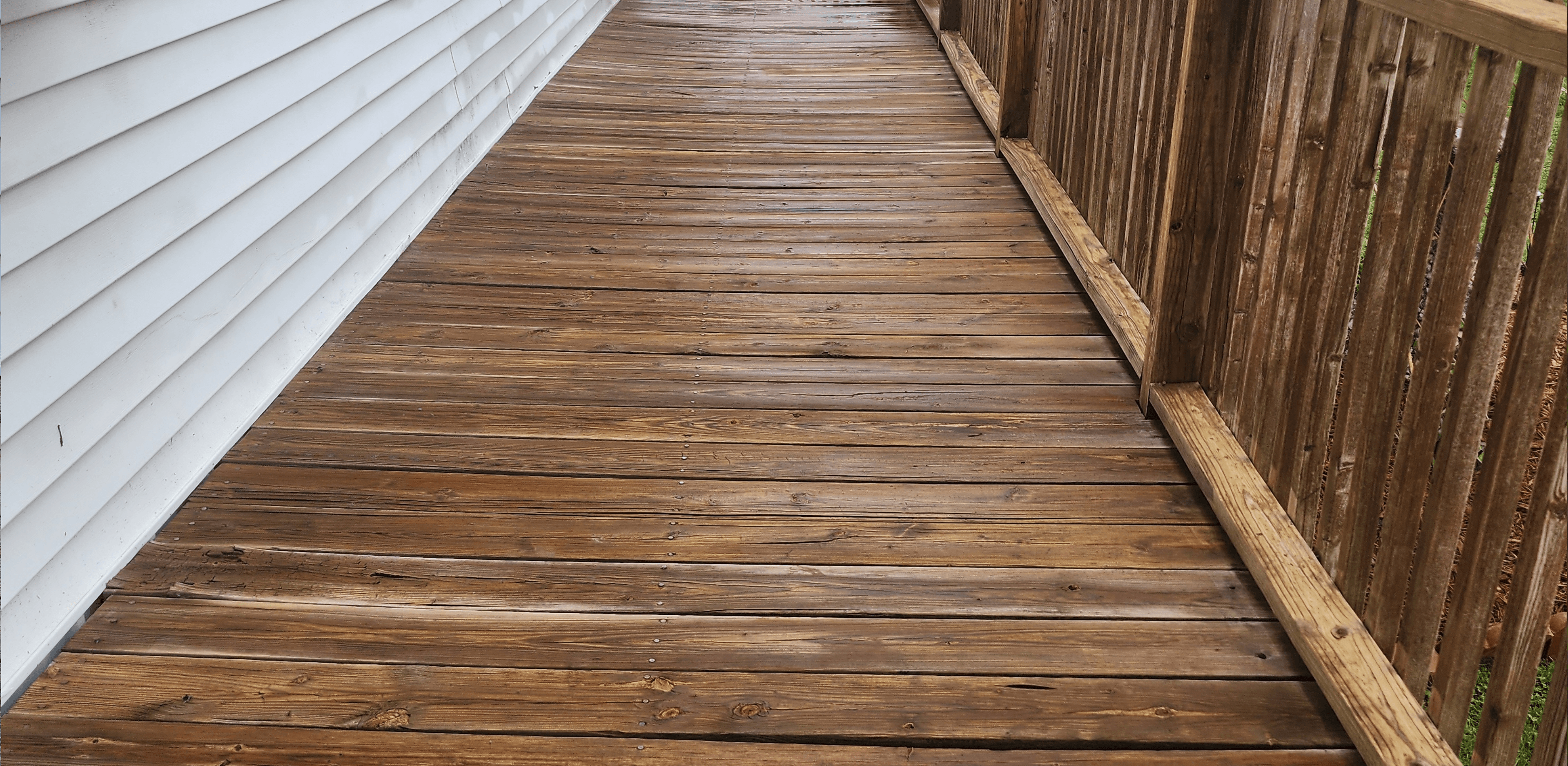 Wooden Walkway Revival - After