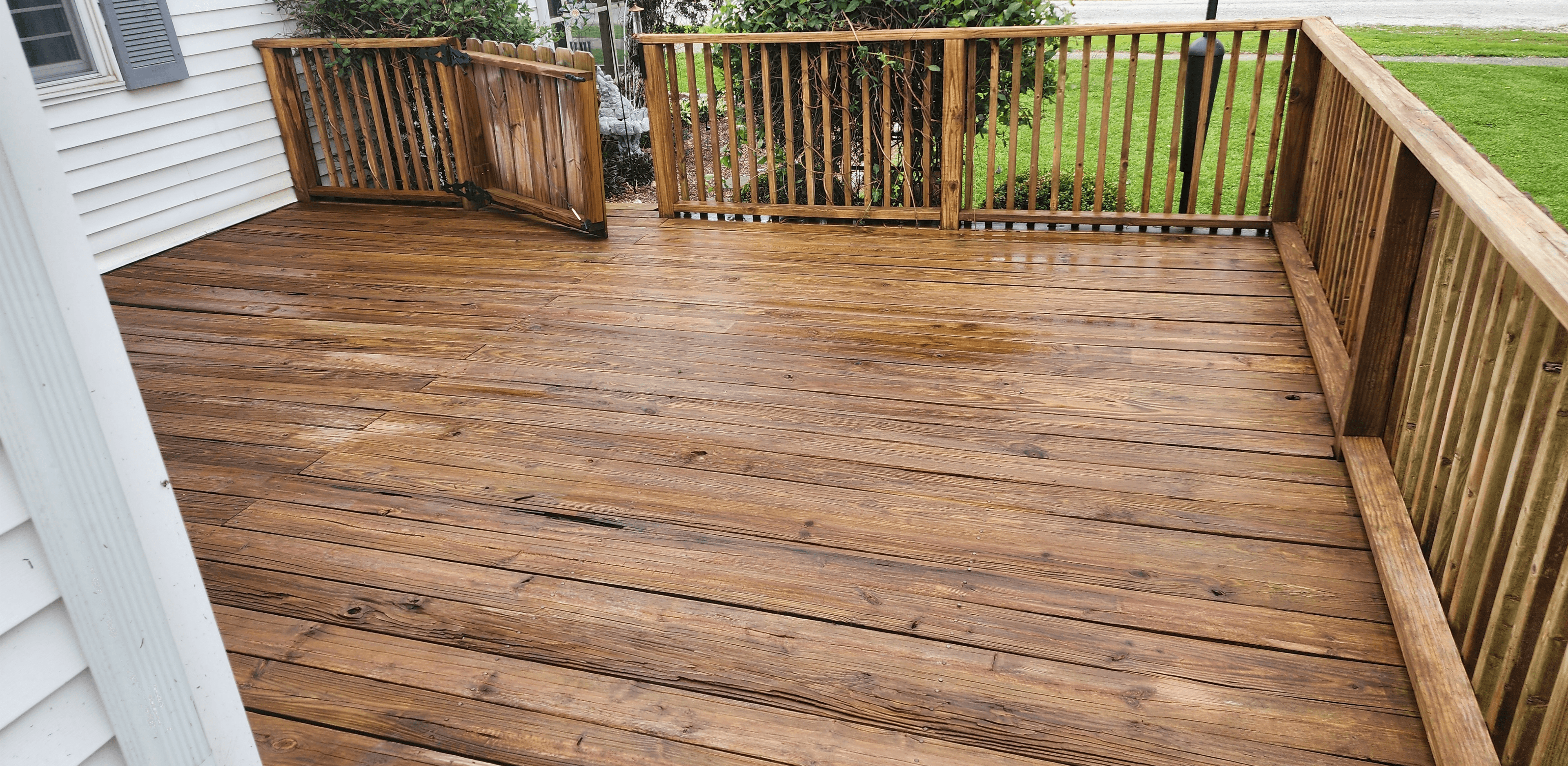 Backyard Deck Restoration - After
