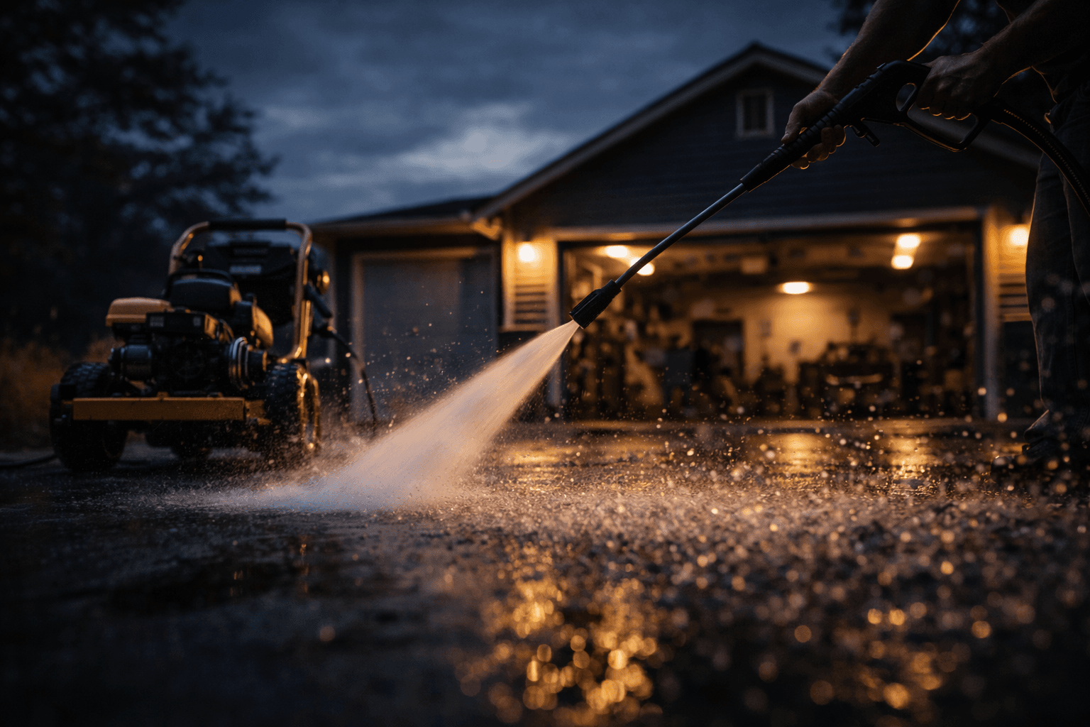 Professional pressure washing services