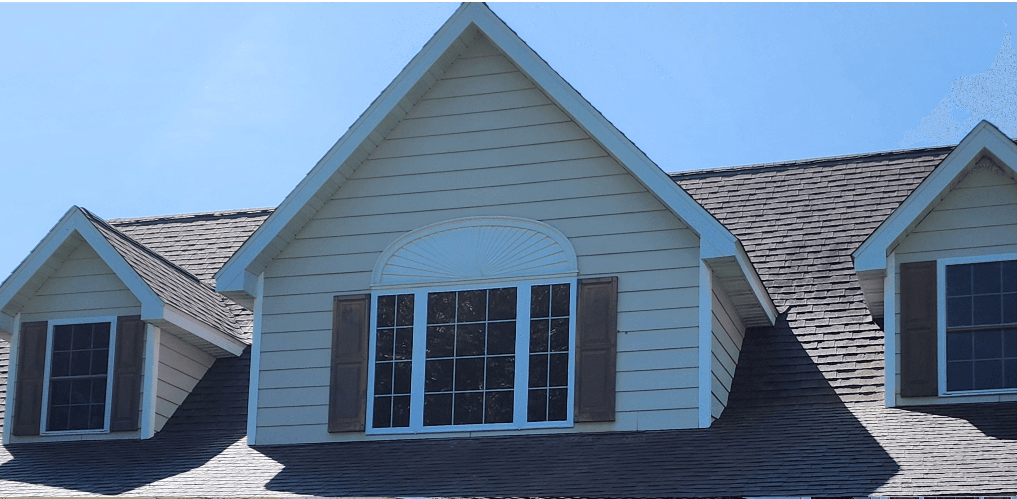 Dormer Window Home Exterior - After