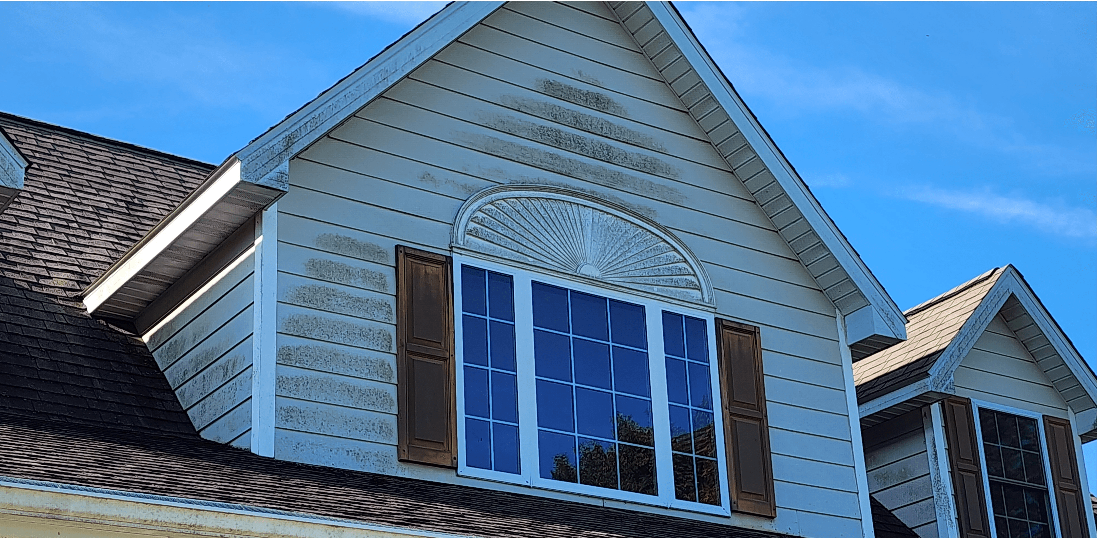 Dormer Window Home Exterior - Before